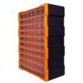 (t011022) Органайзер пластиковый. e.toolbox.pro.22. 24" 60-секционный 381х157х475мм. E.NEXT