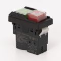 (503900) Пусковая электромагнитная кнопка ESSB-11BC 4pin. черная рамка. TAKEL