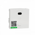 (NU320618N) Механизм 1 клавишного кнопочного выключателя с подсветкой и индикацией. UNICA NEW белый. Schneider Electric