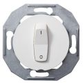 (WDE011006) Одноклавишный 2-х полюсный выключатель RENOVA белая. Schneider Electric