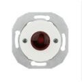 (WDE011048) Кнопка с красной подсветкой RENOVA белая. Schneider Electric