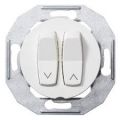 (WDE011054) Выключатель для жалюзи RENOVA белая. Schneider Electric