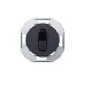(WDE011202) Одноклавишный кнопочный переключатель RENOVA черная. Schneider Electric