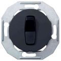 (WDE011206) Одноклавишный 2-х полюсный выключатель RENOVA черная. Schneider Electric