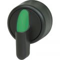 (GZPSLB2D2) Двухпозиционный переключатель с удлиненной ручкой. нестабильный справа. зеленый. Giovenzana International