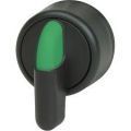 (GZPSLB2T2) Трепозиционный переключатель с удлиненной ручкой. нестабильный справа. зеленый. Giovenzana International
