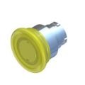 (ECX3223) Кнопка грибовидная без фиксации. с подсветкой желтая. Comepi