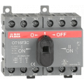 (1SCA104863R1001) Переключатель OT25F3C  I-0-II с общим выходом снизу.3-пол.. 25А/400В. ABB