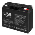 (USL12200-2) Аккумуляторная батарея 12V 20Ah. AGM. E.NEXT