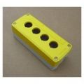 XALK04. Желтый корпус кнопочного поста на 4 элемента  IP65. серия Harmony XALK. Schneider Electric