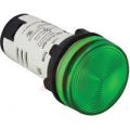 XB7EV03MP. Индикаторная лампа в сборе. зеленая. 230-240V AC. IP65. серия Harmony XB7. пластик моноблок. Schneider Electric
