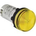 XB7EV05MP. Индикаторная лампа в сборе. желтая. 230-240V AC. IP65. серия Harmony XB7. пластик моноблок. Schneider Electric