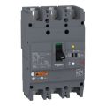 (EZCV250N3063) Автоматический выключатель со встроенным УЗО EZCV250N. Iн=63 Ампер. 380В. 3 полюса. 25 кА. серии Easypact. Schneider Electric