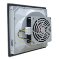 (PTF2500) Вентилятор щитовой с решеткой и фильтром для установки в боковую панель или дверь. на 115 м3 (130). 260х260 мм IP54. Plastim