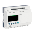 (SR2B201JD) Интеллектуальное реле Zelio 20ВХ/ВЫХ.=12В. Дисплей+часы. Schneider electric