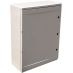 (CP5102) Корпус ударопрочный с АБС-пластика e.plbox.250.330.130.18m.blank. 250х330х130мм. IP65 с панелью под 18 модулей. E.NEXT