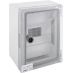 (CP5111) Корпус ударопрочный с АБС-пластика e.plbox.210.280.130.8m.tr. 210х280х130мм. IP65 с прозрачной дверью и панелью под 8 модулей. E.NEXT