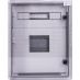 (CP5213) Корпус ударопрочный с АБС-пластика e.plbox.400.500.175.3f.6m.tr. 400х500х185мм. IP65 с прозрачной дверью. панелью под 3 - фазный счётчик и 6 модулей. E.NEXT
