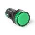 (PB0-LS22-220G) Лампа сигнальная LED индикатор. диаметр 22 мм 220V. зелёный. Plastim