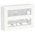 (NU172454) Блок скрытой установки unica system. 2х2. UNICA NEW графит. Schneider Electric