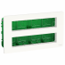 (NU171820) Блок скрытой установки unica system. 2х4. UNICA NEW антибактериальный белый. Schneider Electric