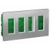 (NU174418) Блок скрытой установки unica system. 4х2. UNICA NEW белый. Schneider Electric
