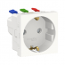 (NU7002P) Суппорт пластиковый 2 модуля. UNICA NEW. Schneider Electric