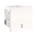 (NU946030) Центральная плата RJ45 Keystone/Systimax.1 модуль. UNICA NEW алюминий. Schneider Electric