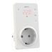 (SR1 red) Реле напряжения в розетку SR1 red. 1ф 16А. 120-280V AC + термозащита. ZUBR