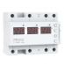 (ZUBR D6-63 red) 3-ф реле напряжения D6-63 red. 63А. 100-420V AC. ZUBR