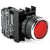 (B200DK) Кнопка нажимная круглая (1НЗ) красная. IP-50. серии В. EMAS