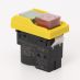 (503901) Пусковая электромагнитная кнопка ESSB-11YC 4pin. желтая рамка. TAKEL