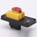 (503923) Пусковая электромагнитная кнопка ESSB-42YC 5pin на панели. желтая рамка. TAKEL