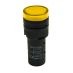 (505001ж) Светодиодный индикатор AD16-16DS 24v АC/DC. желтый. TAKEL