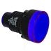 (505013с) Светодиодный индикатор AD30-30DS 230v АC/DC. голубой. TAKEL