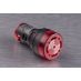(505030к) Зуммер светосигнальный AD22-22MS АC/DC 24В. красный. TAKEL