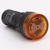 (505033ж) Зуммер светосигнальный AD22-22MS АC/DC 220В. желтый. TAKEL