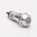 (505705б) Светодиодный индикатор металлический AD22B ∅ M8 220v AС. белый. TAKEL