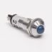 (505705с) Светодиодный индикатор металлический AD22B ∅ M8 220v AС. синий. TAKEL