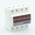 (514231) Реле напряжения и тока модульное трехфазное RD35M VA-3/1. 63А. 80-400 V АС. TAKEL