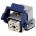 Кожух з гніздовою вставкою розетки EMAS EBM05PE41 5 контактів 10A