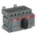 (1SCA104913R1001) Переключатель OT40F3C  I-0-II с общим выходом снизу.3-пол.. 40А/400В. ABB