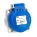 Розетка SCHUKO 2P E IDE 00402 250V 16A BLUE IP54