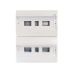 281694 Щит BC-O-2/36-TW-ECO 2 ряда. 36 модулей.навесное белая дверь. серия Xboard Moeller