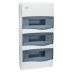 (B36PT/RR) Распределительный щит Combi. 3x12 модуля 497x264x99. IP40. с шинами N и PE. прозрачная дверь. IDE