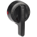 (LK12CO102) Ручка черная для переключателя KU 100-160А (I-0-II). IP65. KATKO
