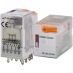 (2473011) Промежуточное реле ERM (под цоколь) ERM4-230ACL AC 230 с индикацией. ETI