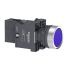 (XA2EW36M1) Не выступающая кнопка c подсветкой серии XA2. 220V AC. СLED. 1NO. синяя. Schneider Electric