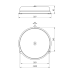 (514017) Звонок громкого боя EBL-3001 (300мм). TAKEL