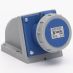 Розетка стаціонарна зовнішня TAKEL 516002 16A 2P E